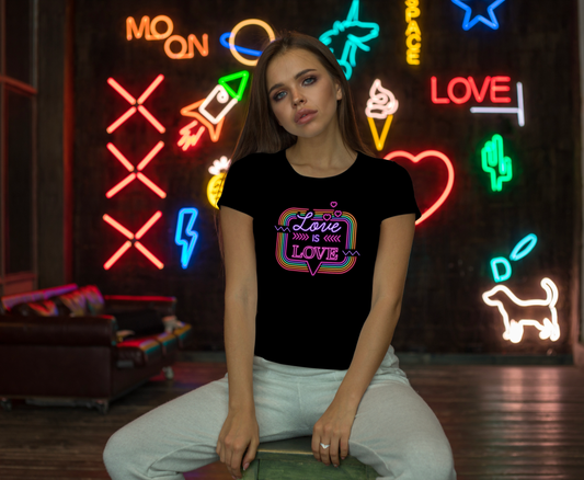Love is love women's t-shirt