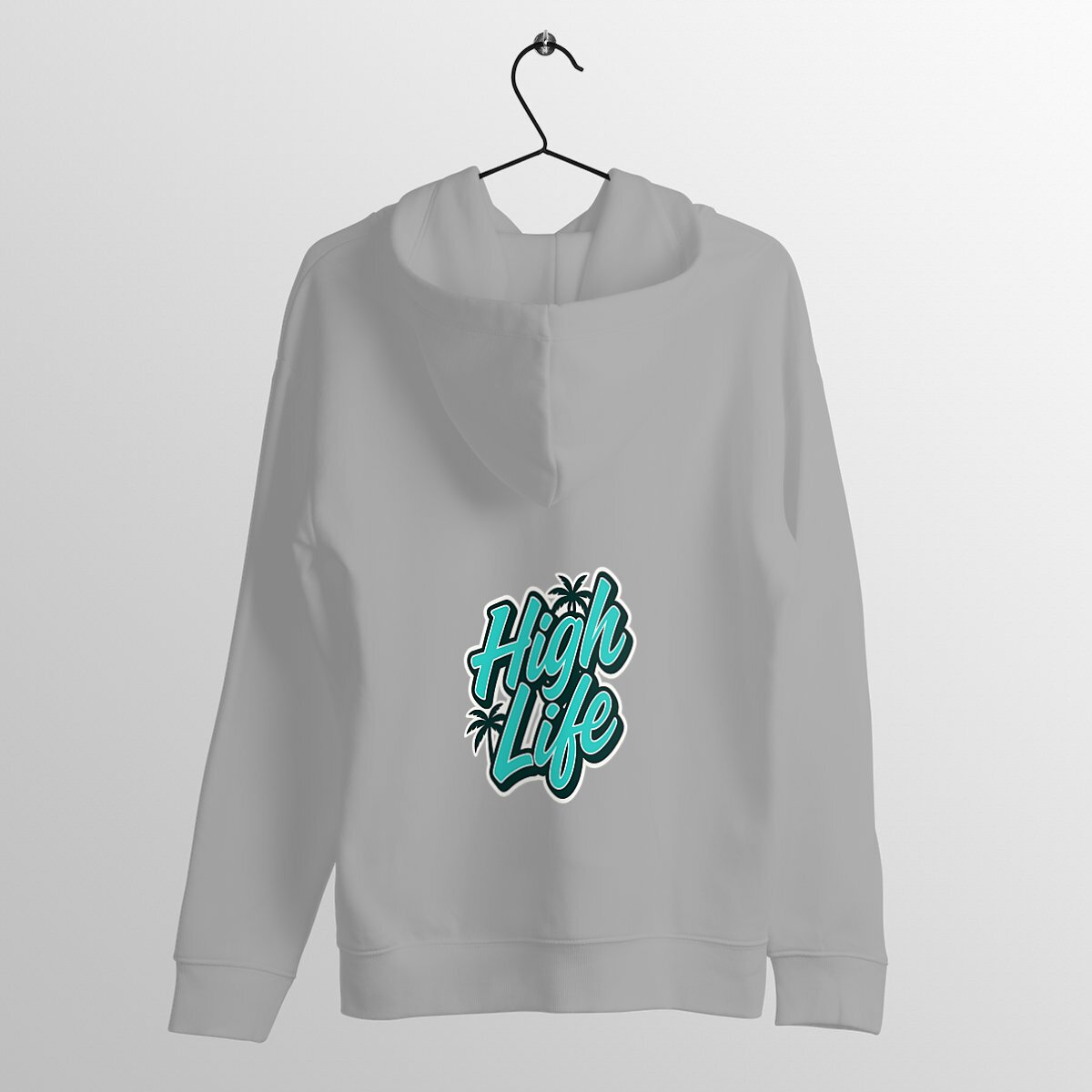 Sweat unisexe High Life - dos_gris