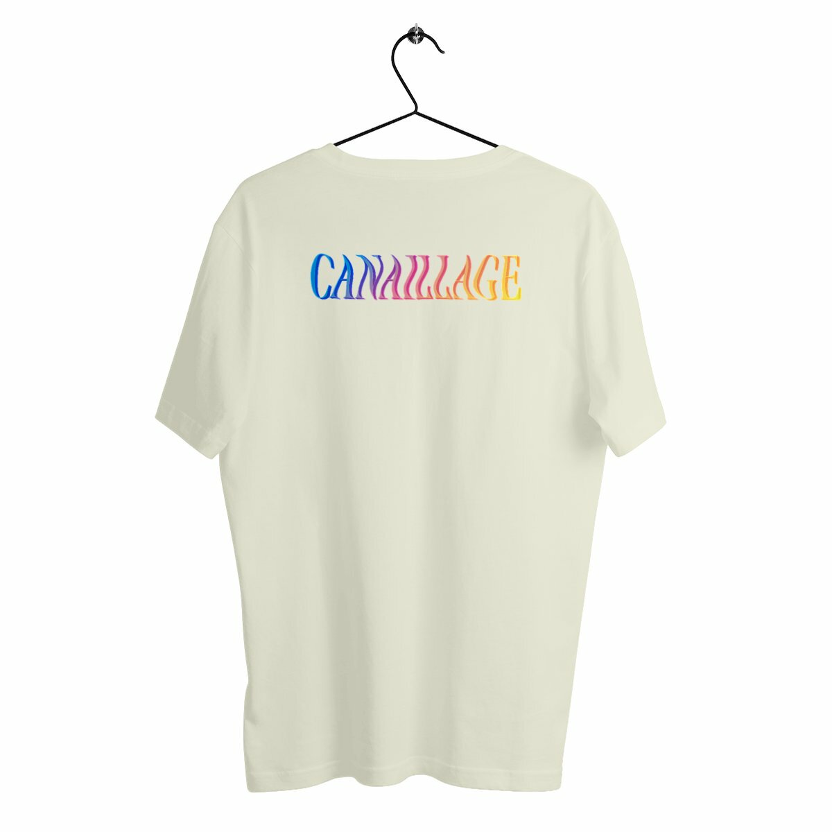 T-shirt homme canaillage color - dos_naturel