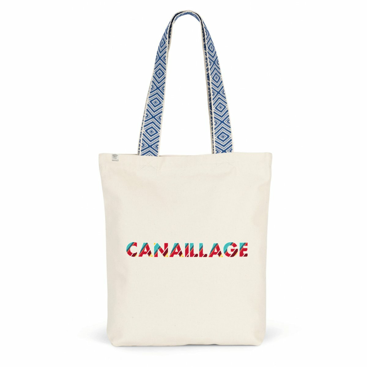 Sac coton ethnique Canaillage Stripe