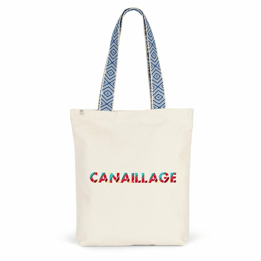 Sac coton ethnique Canaillage Stripe