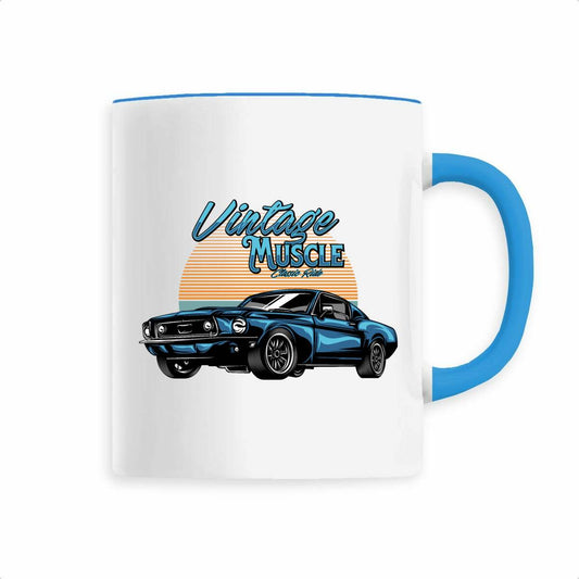 Mug Vintage muscle car - face_0