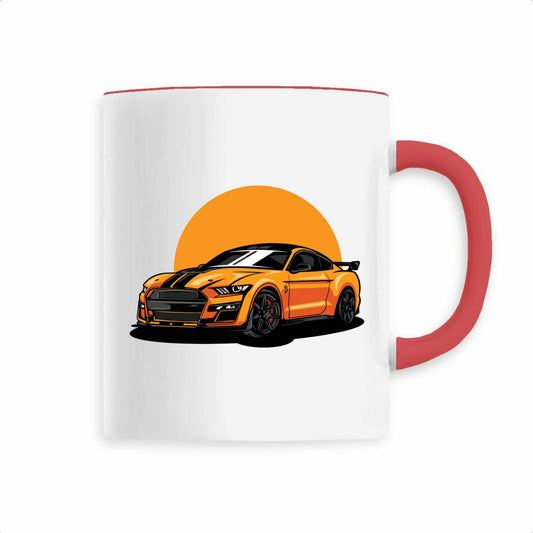 Mug céramique muscle car