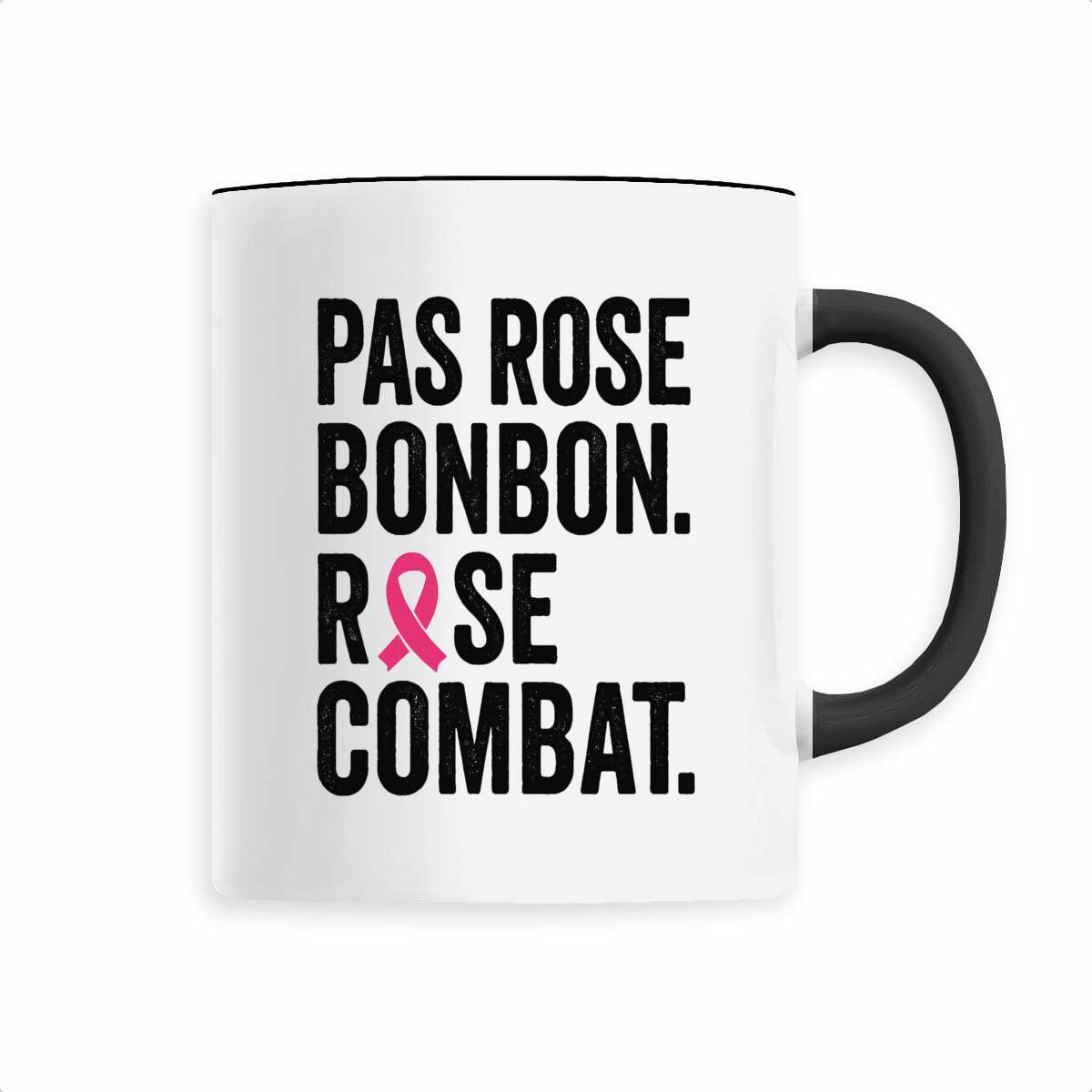 Mug céramique Rose combat - face_1