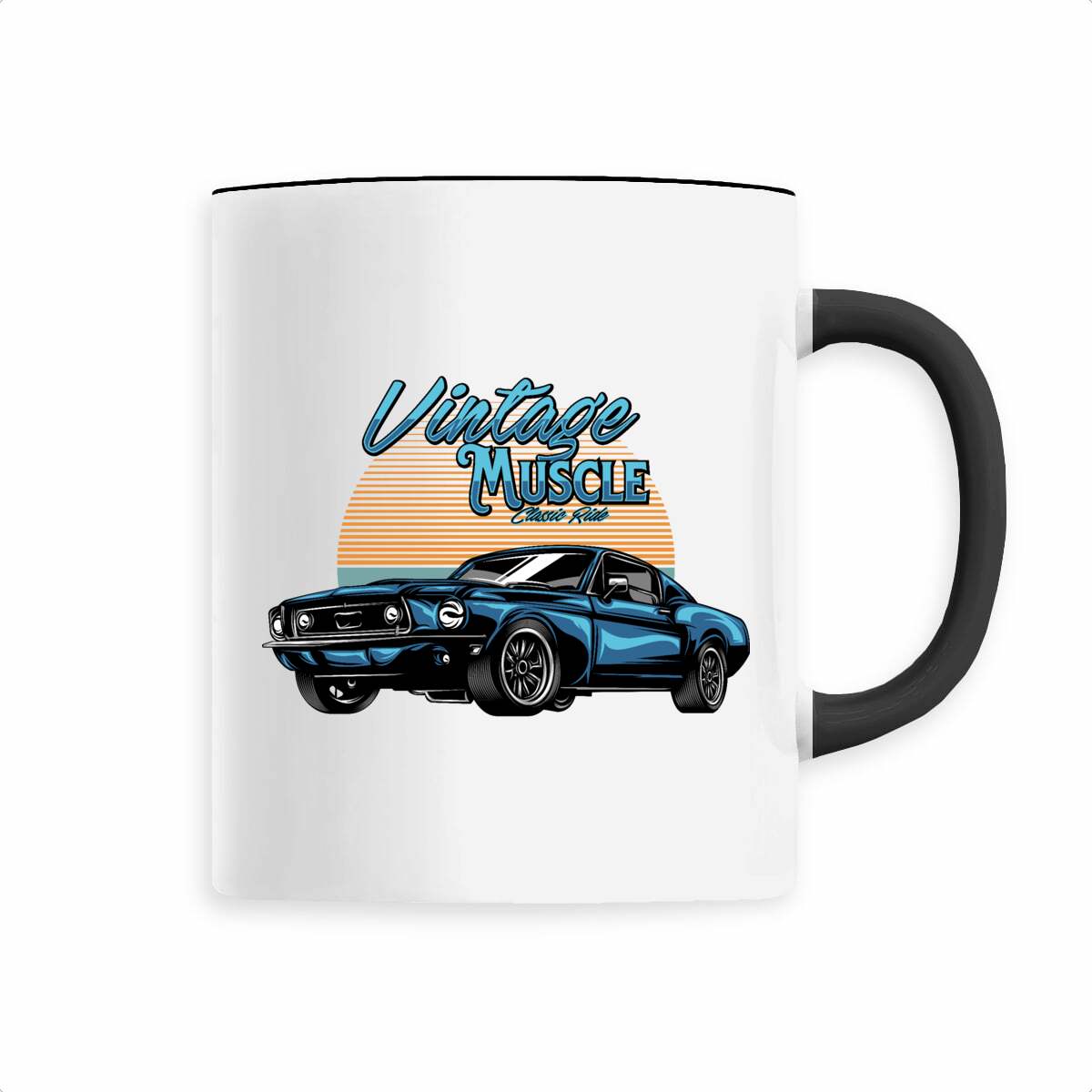 Mug Vintage muscle car - face_1