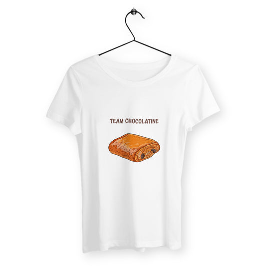 T-shirt femme team chocolatine