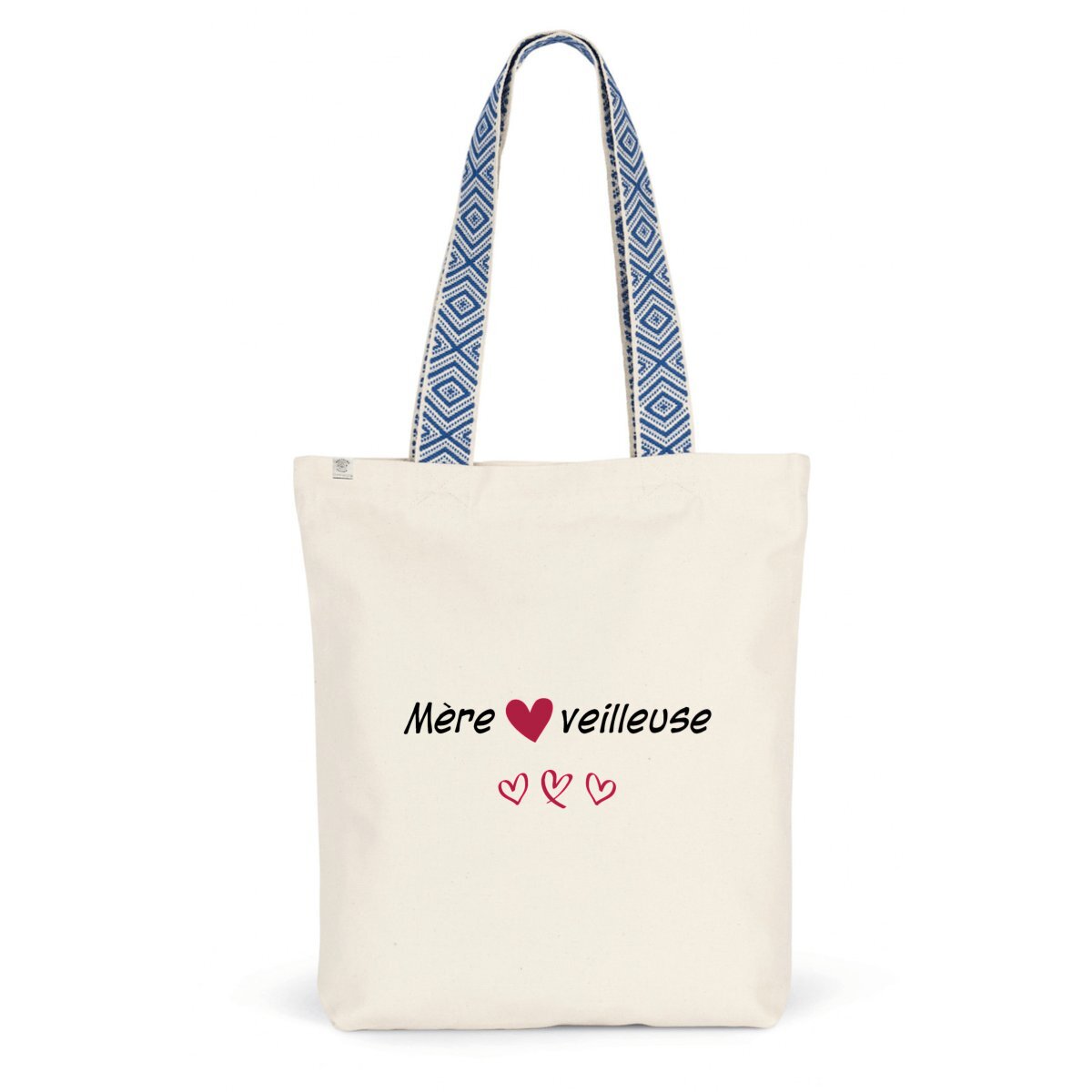 Sac coton ethnique mère veilleuse