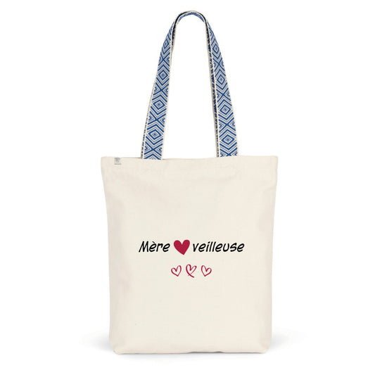 Sac coton ethnique mère veilleuse