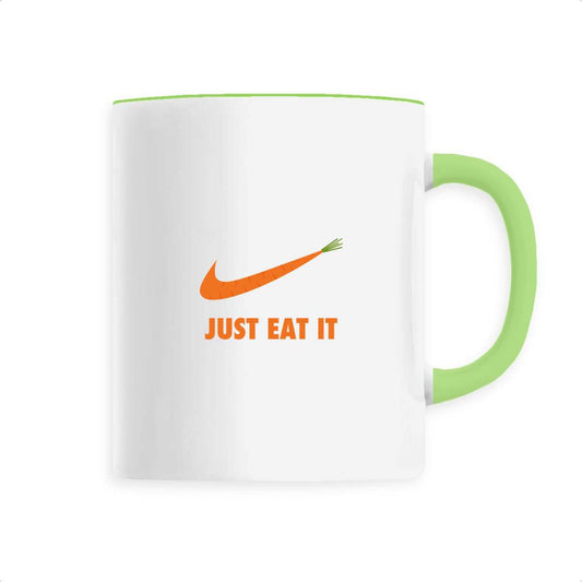Mug céramique just eat it