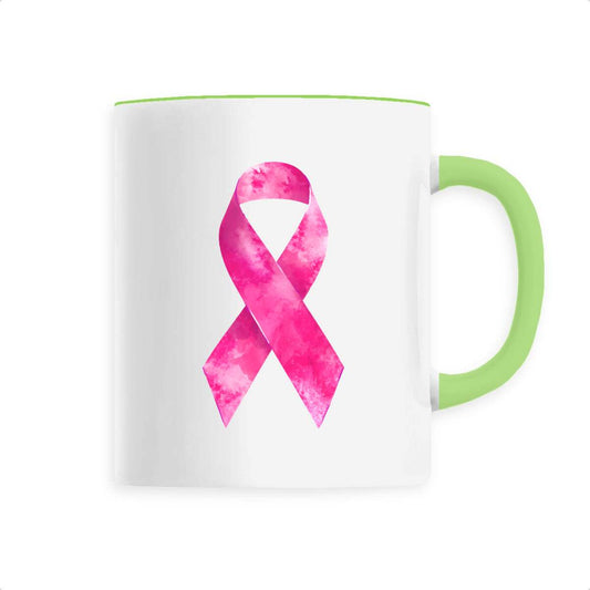 Mug céramique octobre rose logo