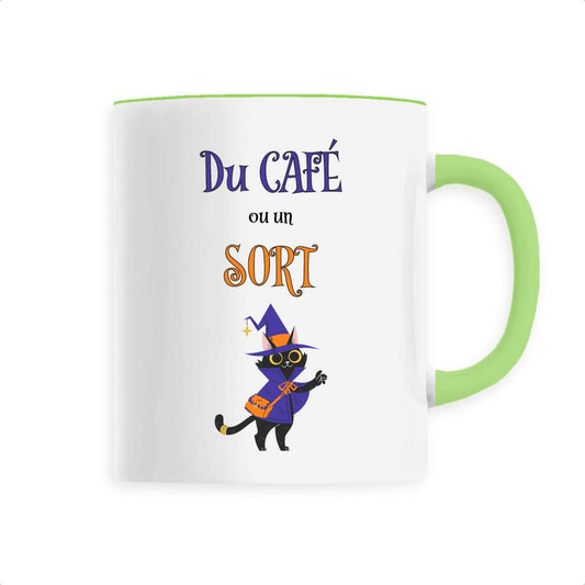 Mug du café ou un sort