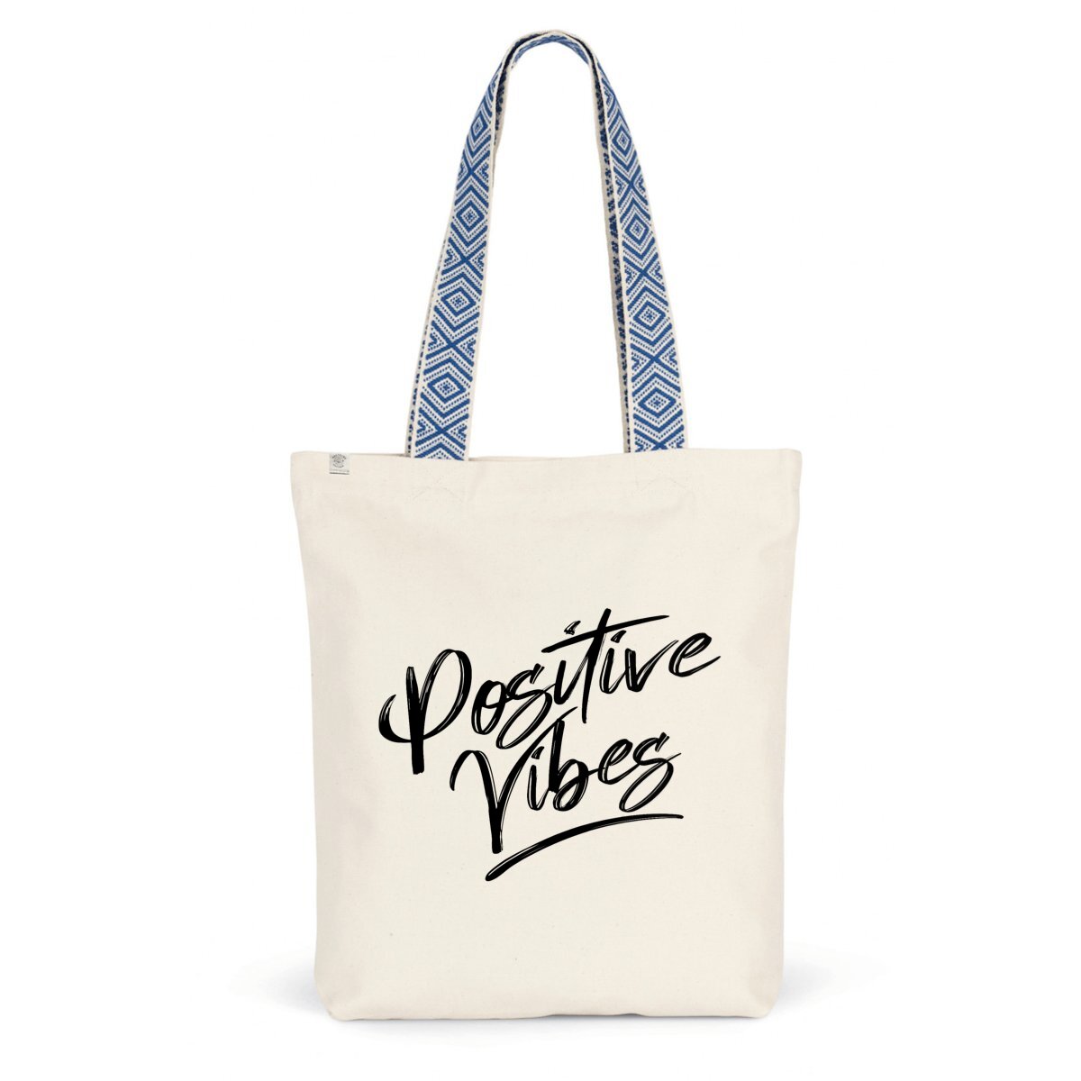 Sac coton ethnique positive vibes