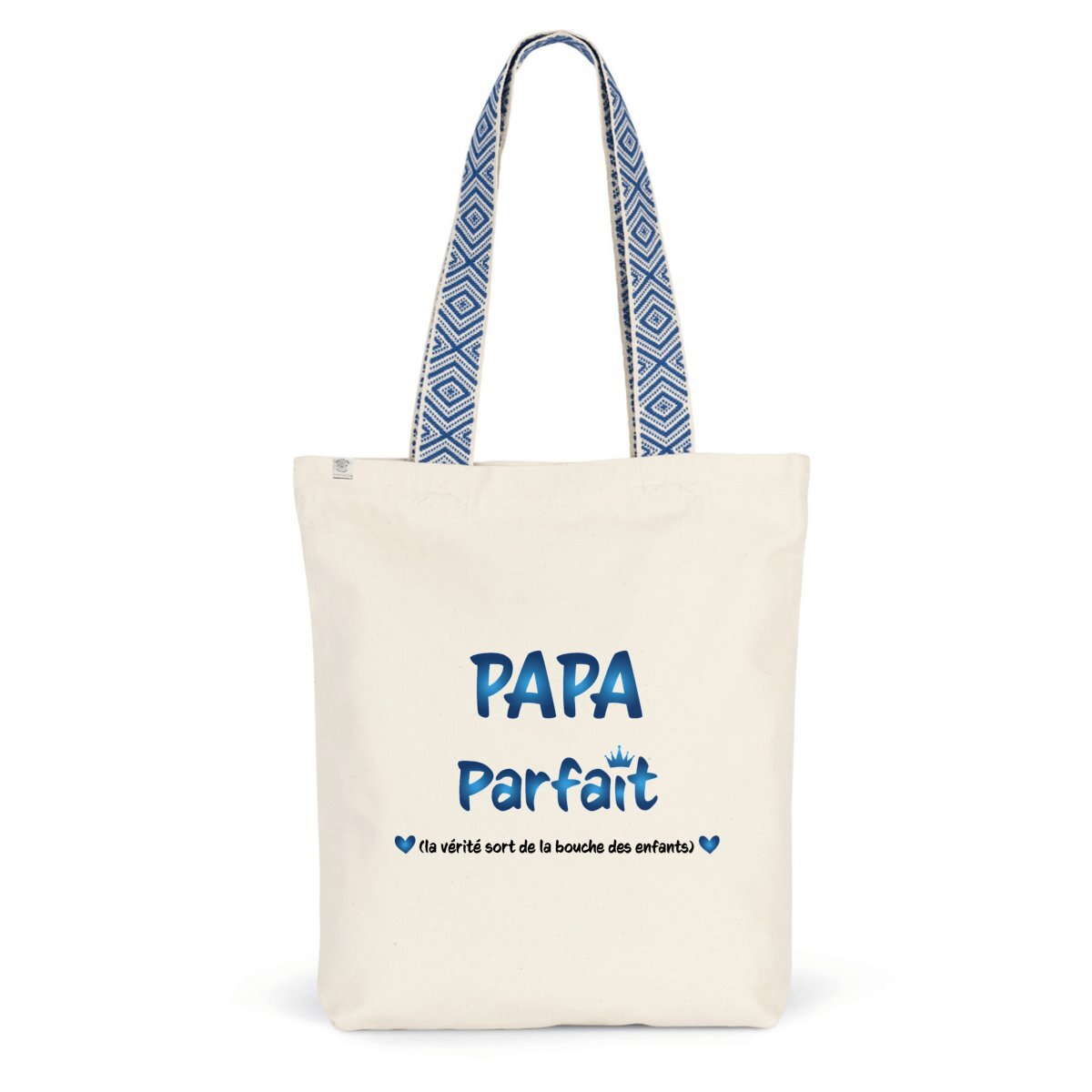 Sac coton ethnique papa parfait