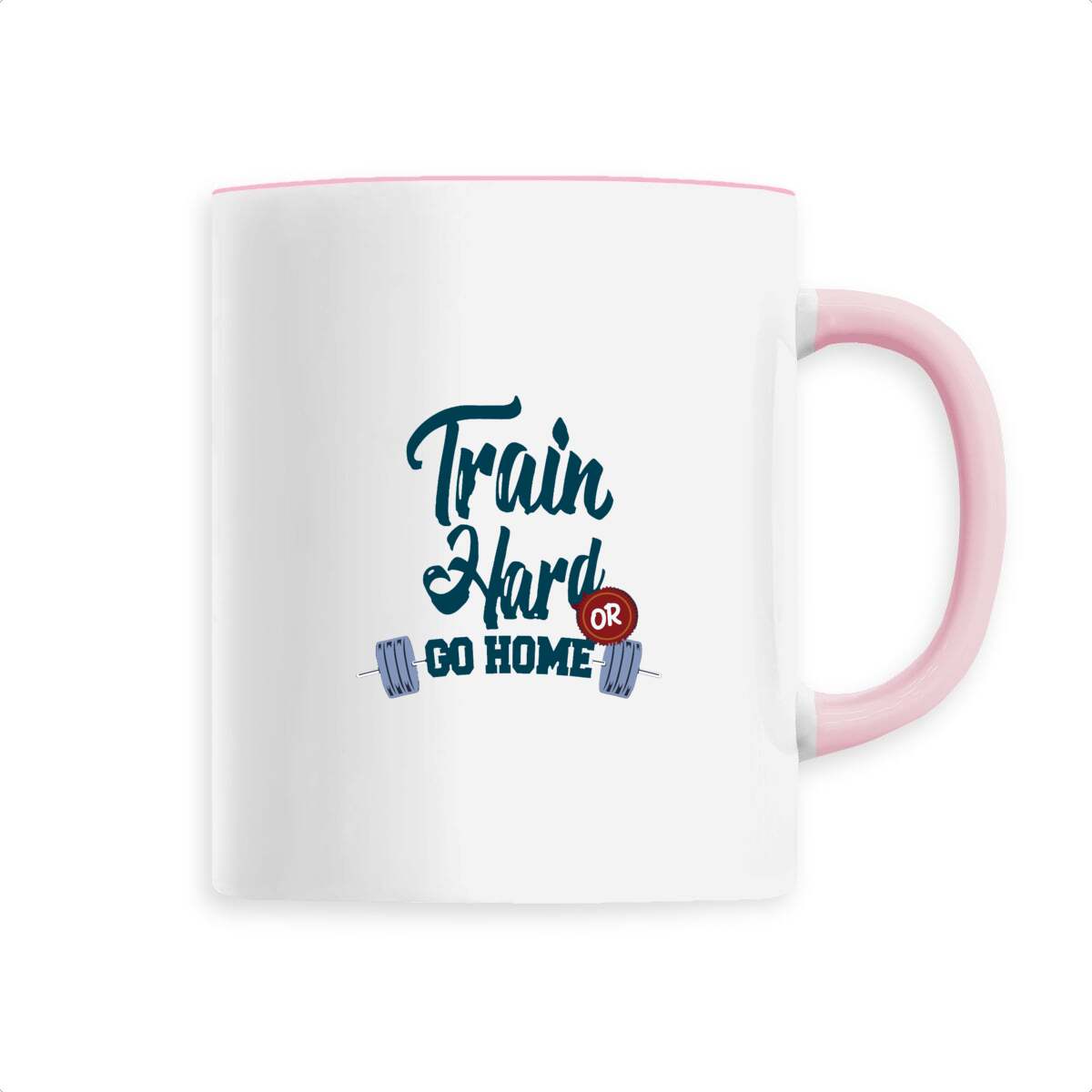 Mug céramique train hard or go home