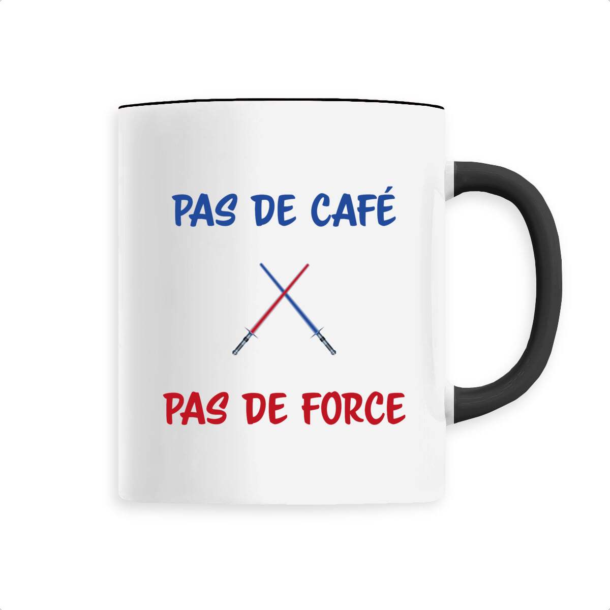 Mug céramique pas de café pas de force