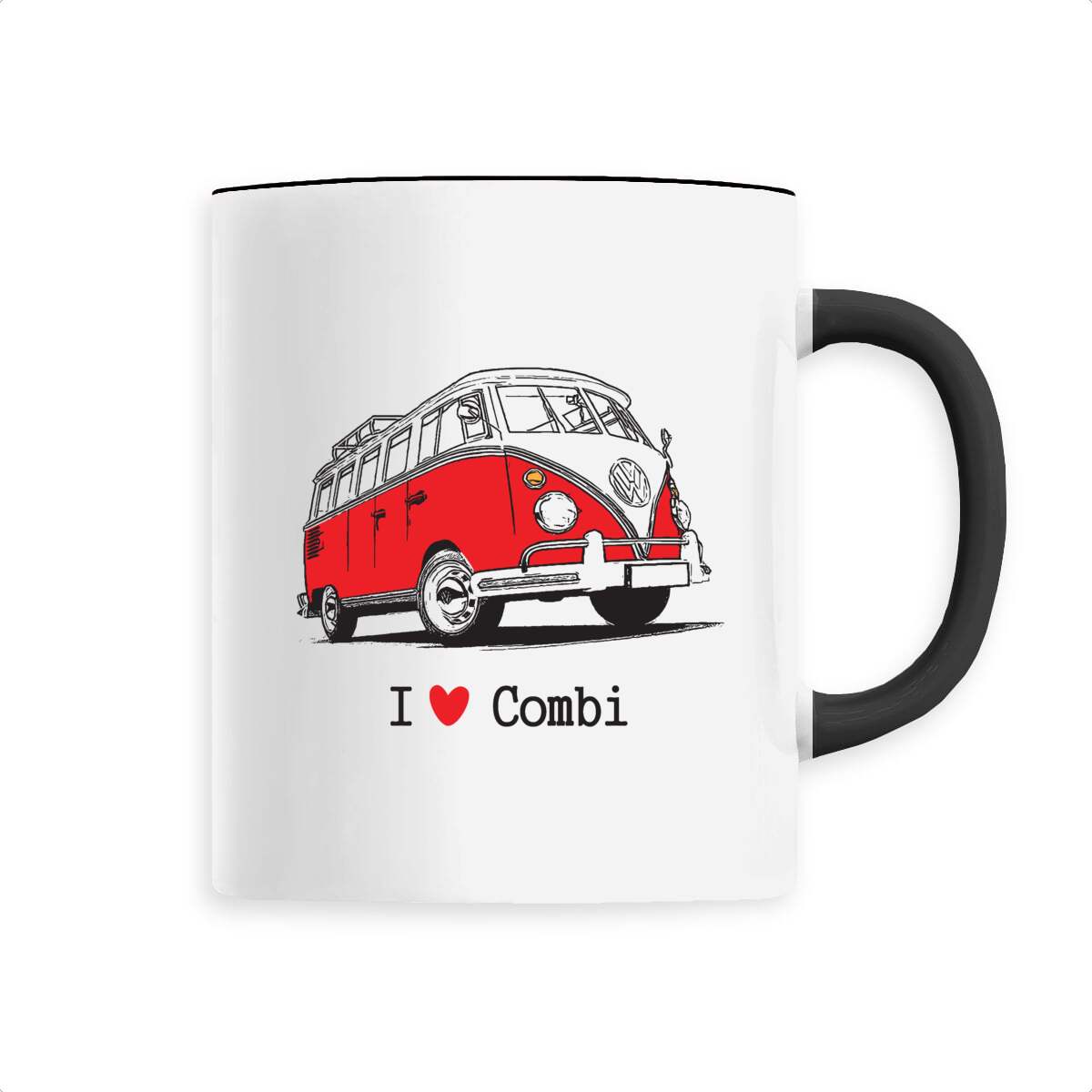 Mug céramique I love combi