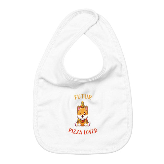bavoir futur pizza lover