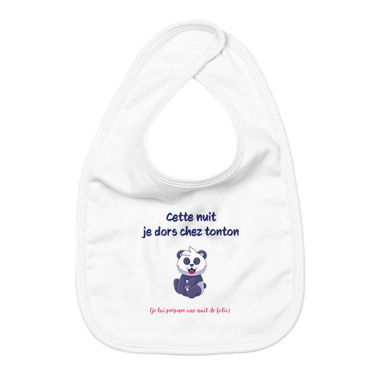 Bavoir dors chez tonton