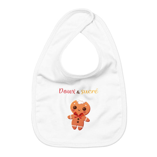 Bavoir doux et sucré