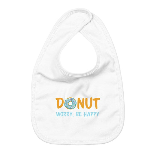 Bavoir donut worry be happy