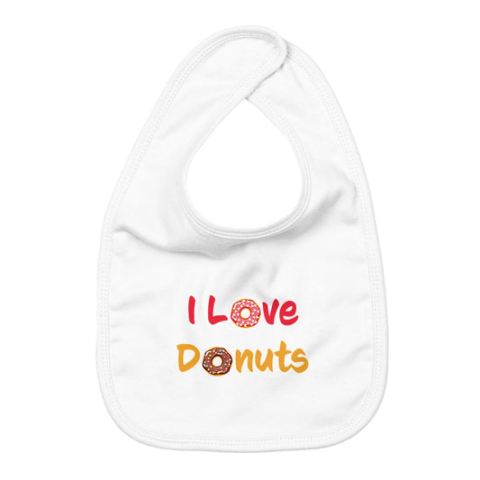 Bavoir I love donuts