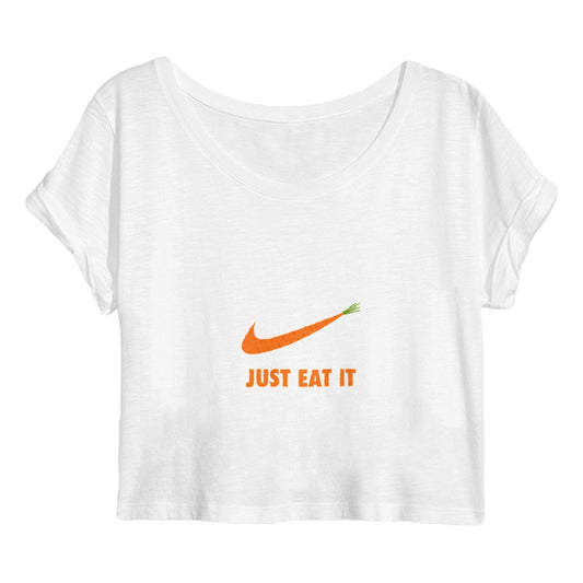 Crop top just eat it