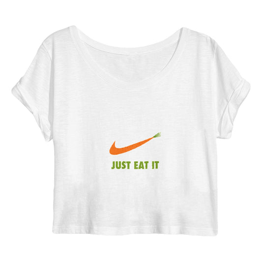 Crop top just eat it vert