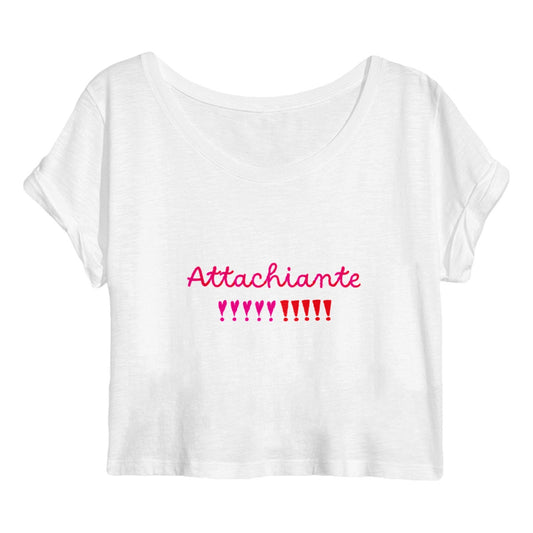 Crop top attachiante