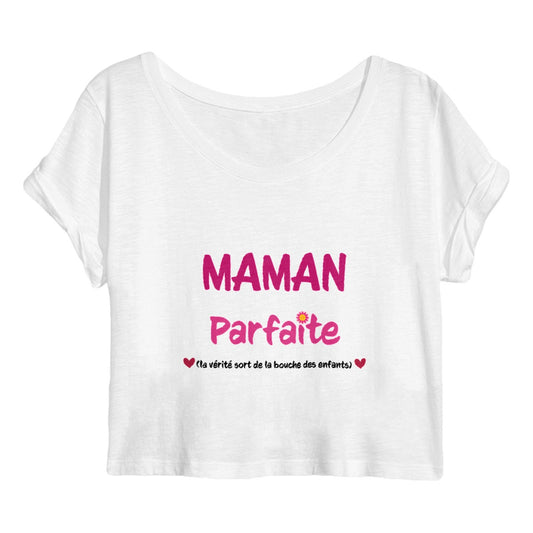 Crop top maman parfaite