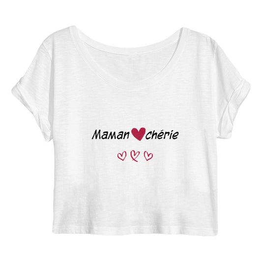 Crop top maman chérie