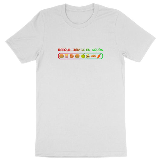 T-shirt homme rééquilibrage en cours