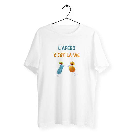 T-shirt homme l'apéro c'est la vie