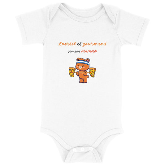 Body sportif et gourmand comme maman