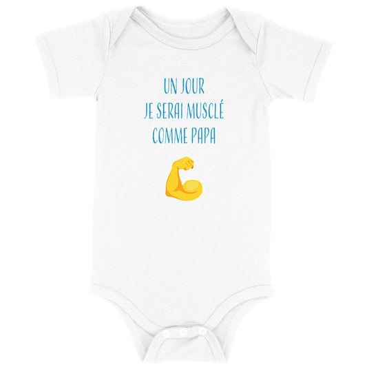 Body musclé comme papa