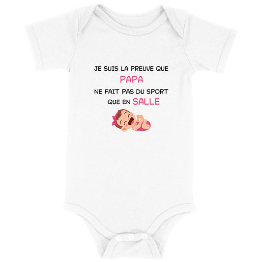 Body papa sportif fille