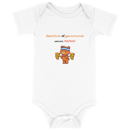 Body sportive et gourmande comme maman