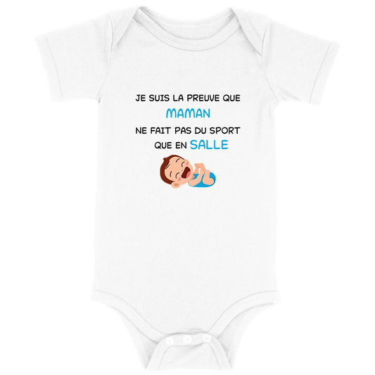 Body maman sportive garçon