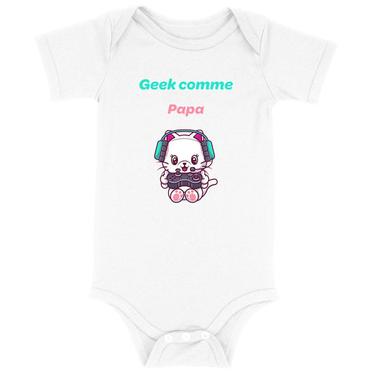 Body geek comme papa chat