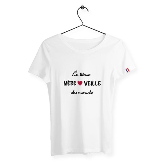 T-shirt femme 8ème mereveille du monde France édition