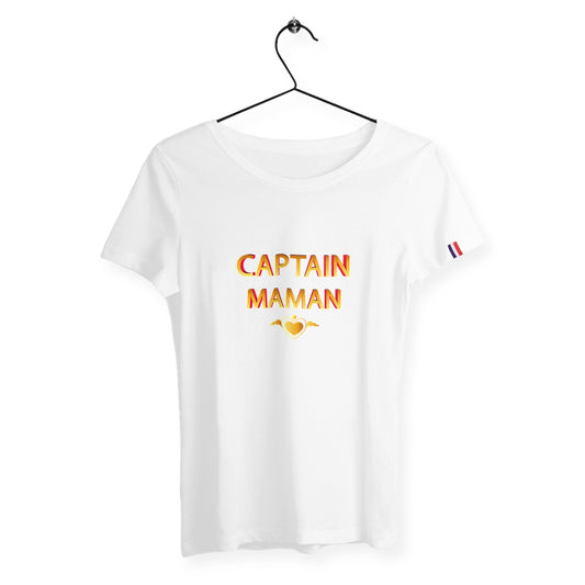 T-shirt captain maman France édition