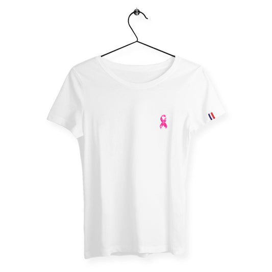 T-shirt octobre rose logo France édition