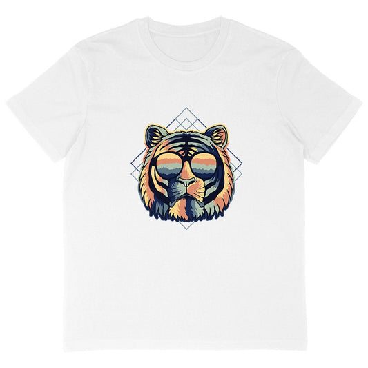 T-shirt homme oversize tigre miami