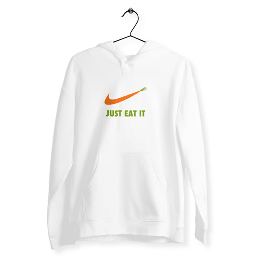 Sweat unisexe just eat it vert