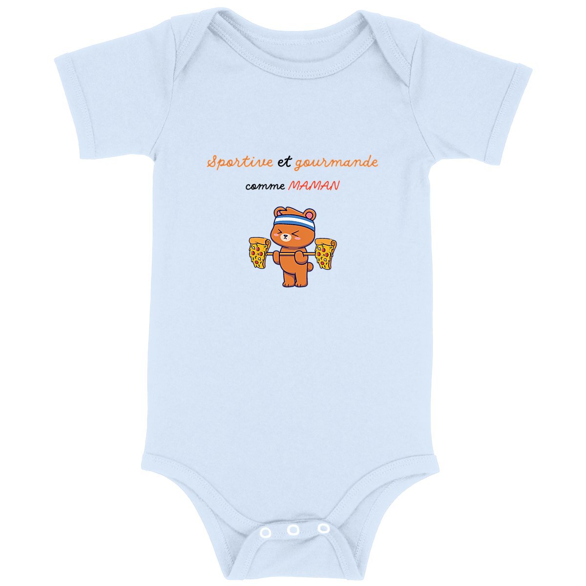 Body sportive et gourmande comme maman