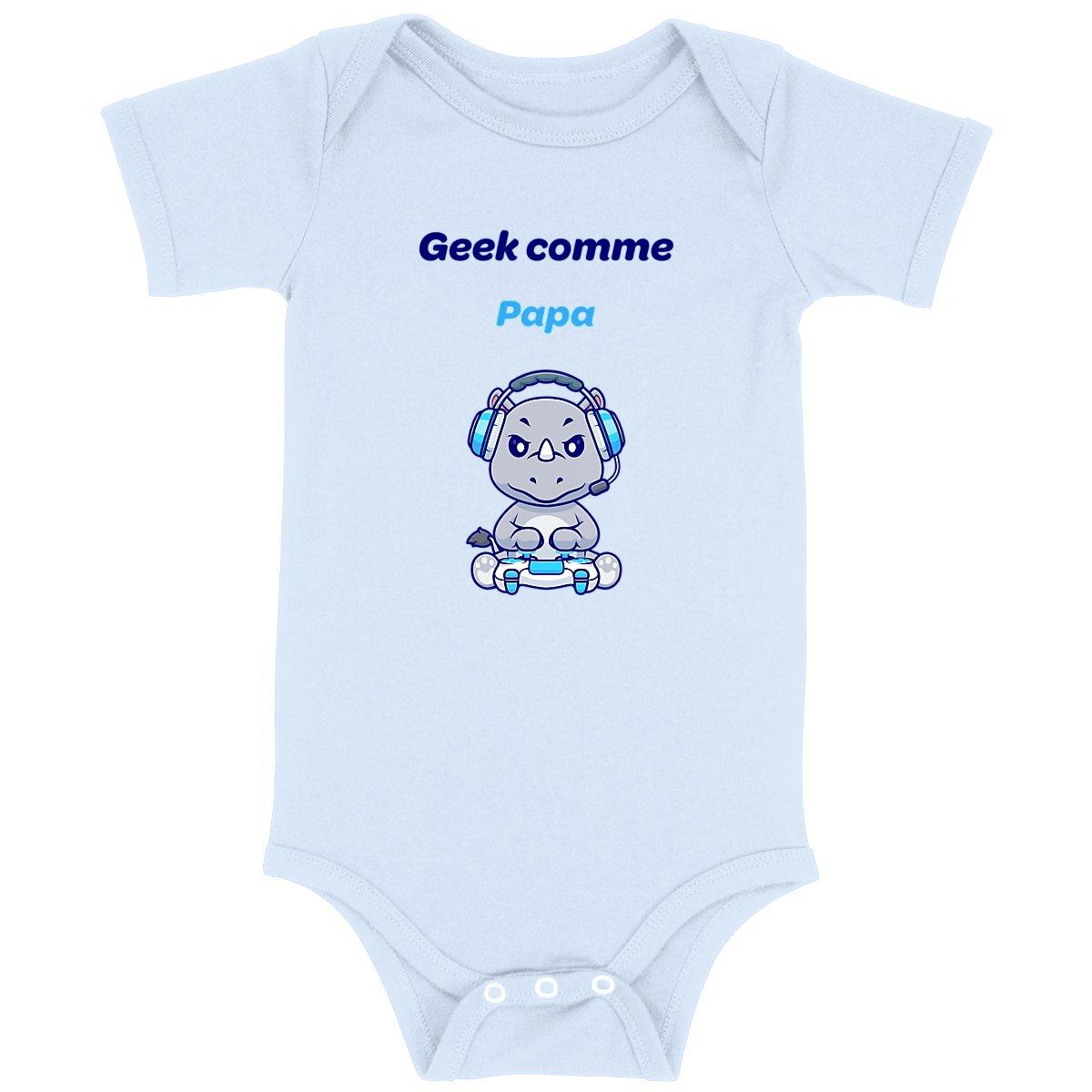 Body geek comme papa rhinocéros