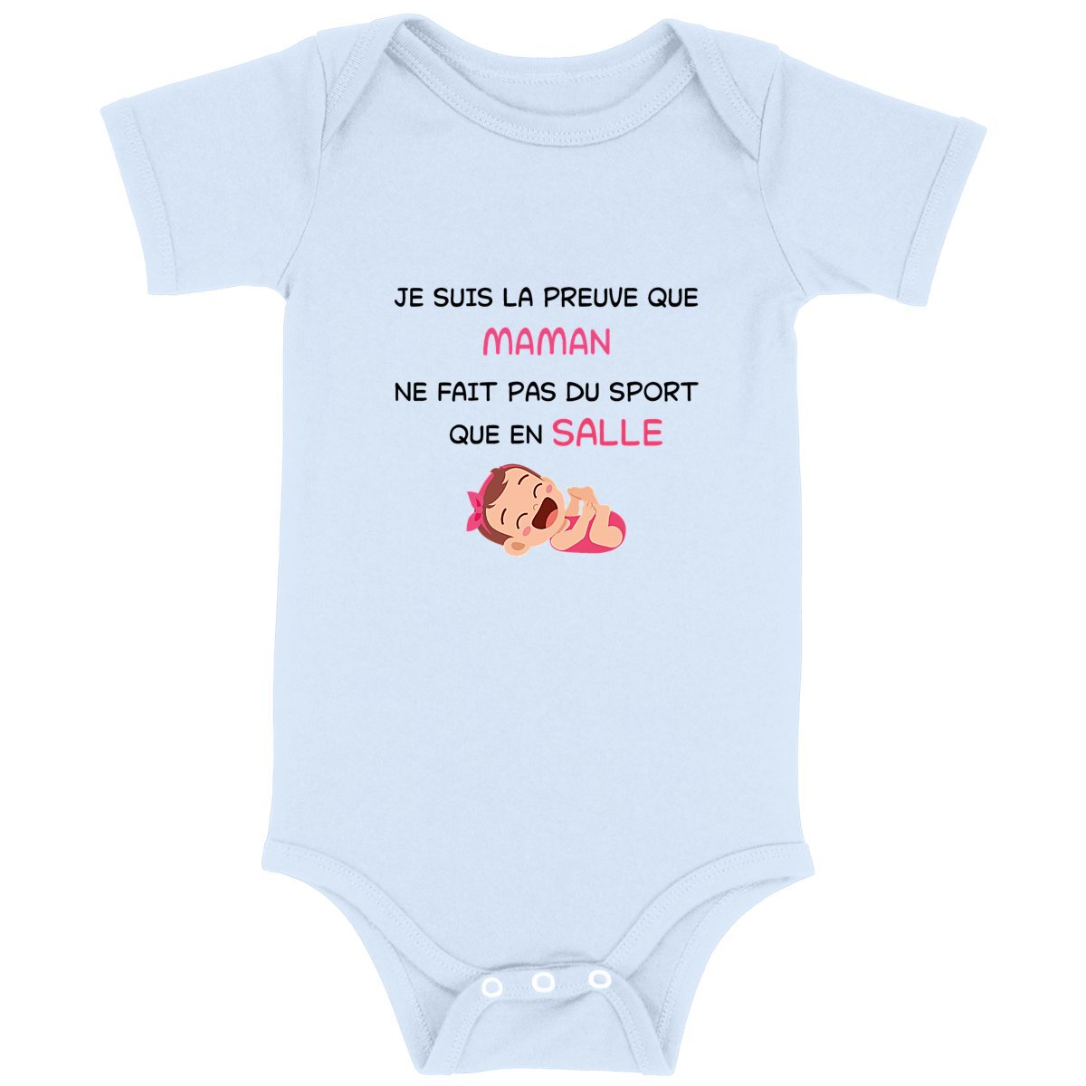 Body maman sportive fille