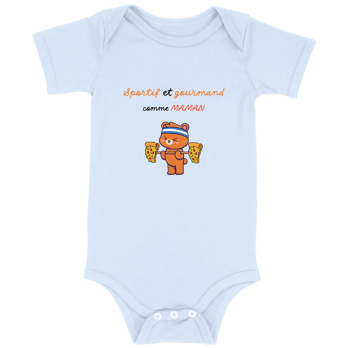 Body sportif et gourmand comme maman