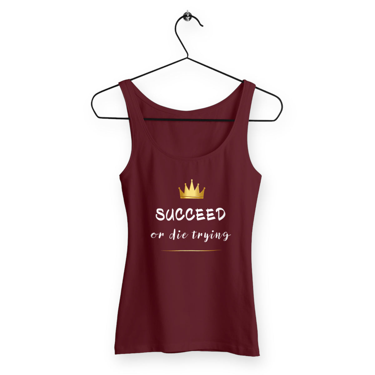 Débardeur femme succeed or die trying