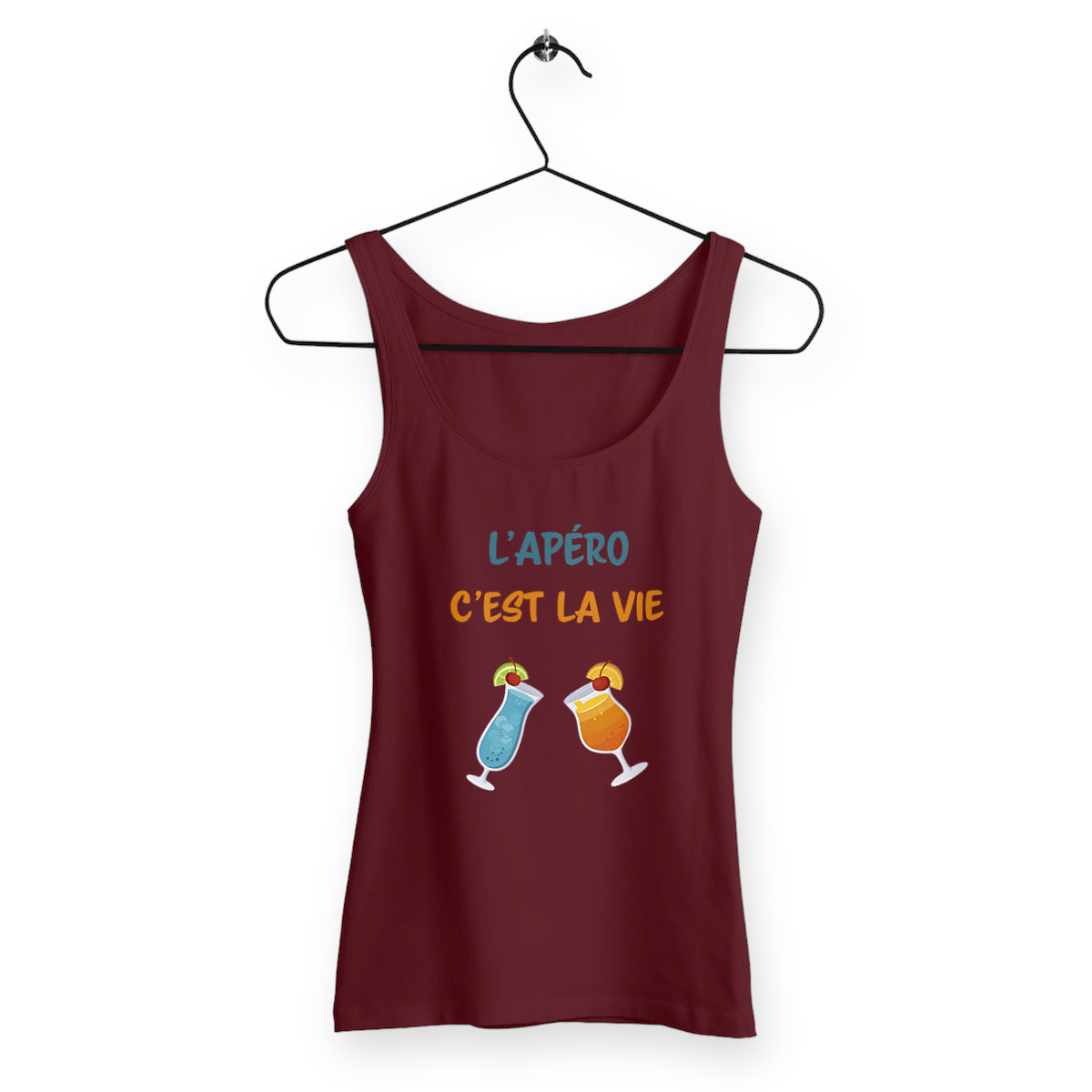 Débardeur femme l'apéro c'est la vie