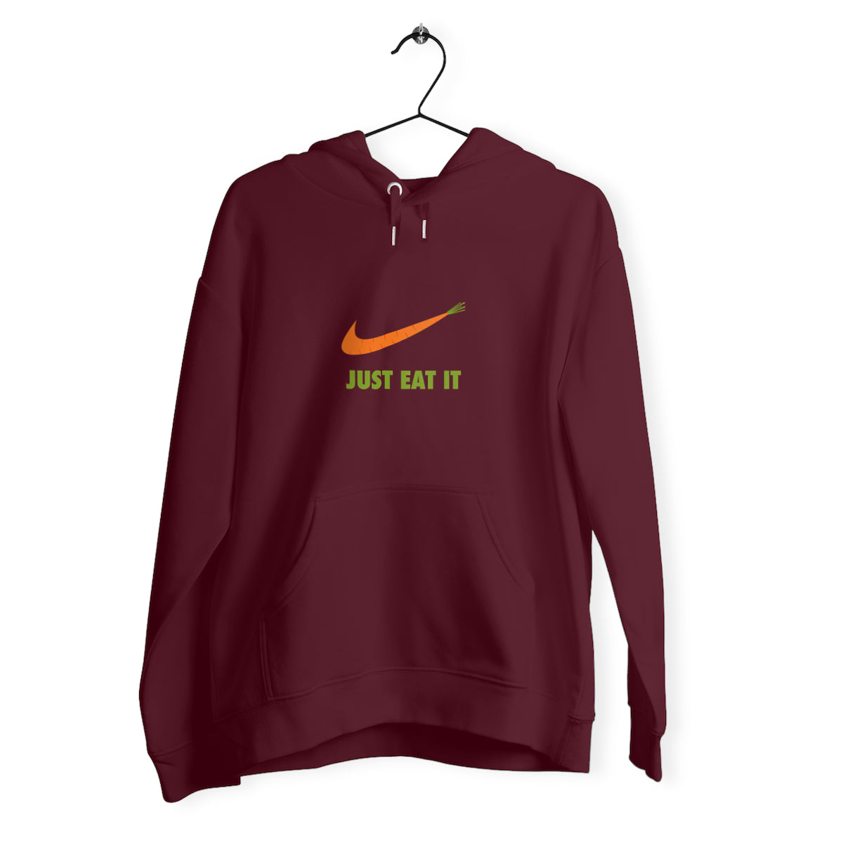 Sweat unisexe luxe just eat it vert